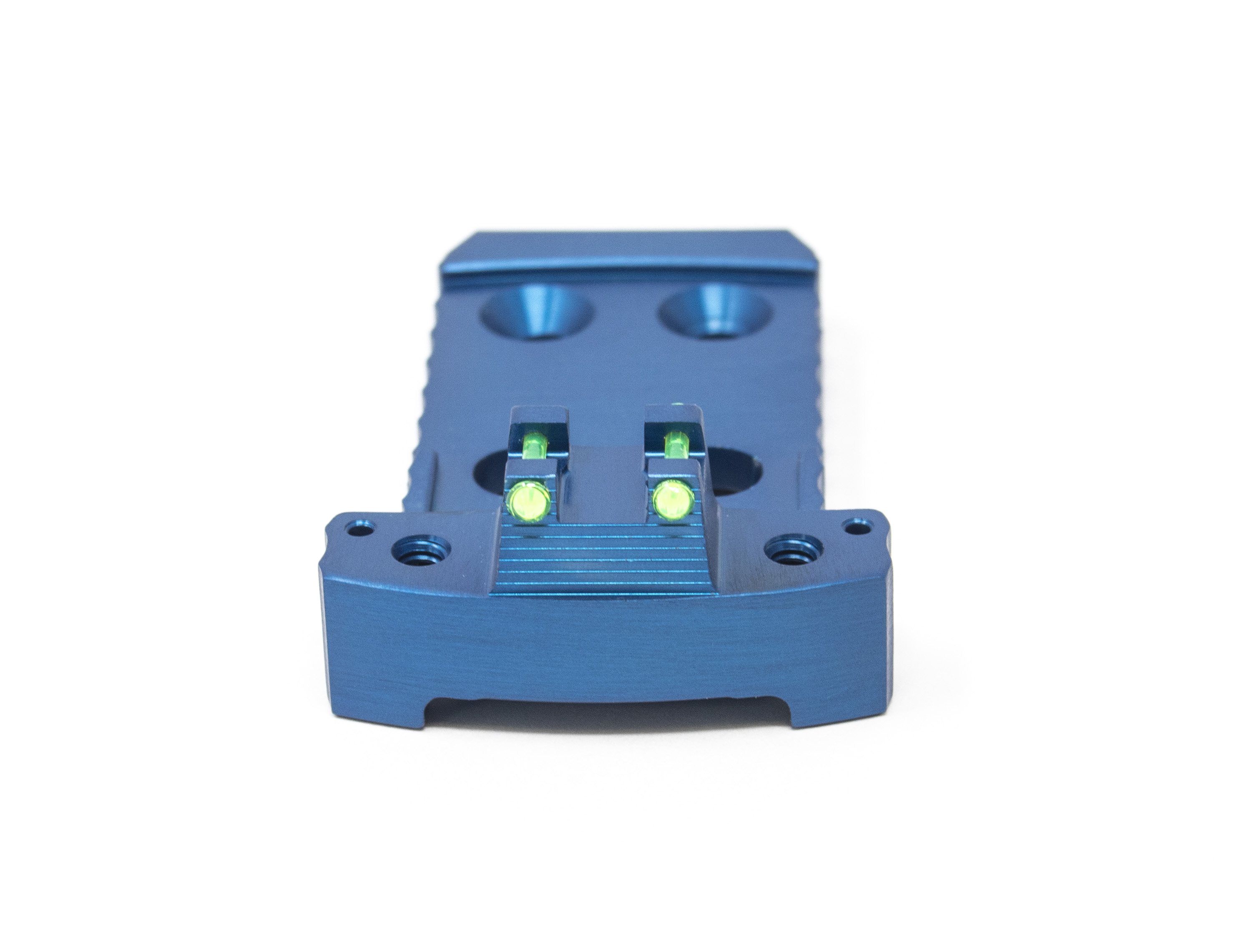 1911 Red Dot Base Plate (Holosun / Fusion) - Light-weight Aluminum - Blue — image 2