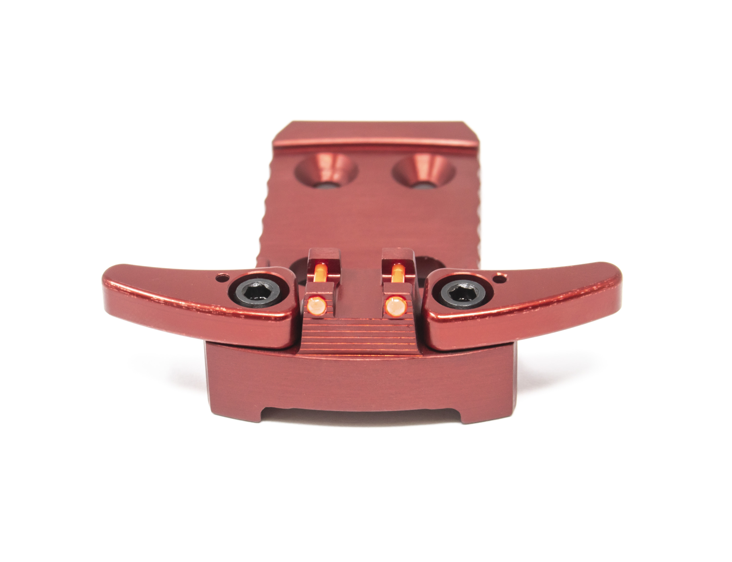 1911 Red Dot Base Plate (Holosun / Fusion) - Light-weight Aluminum - Red — image 2