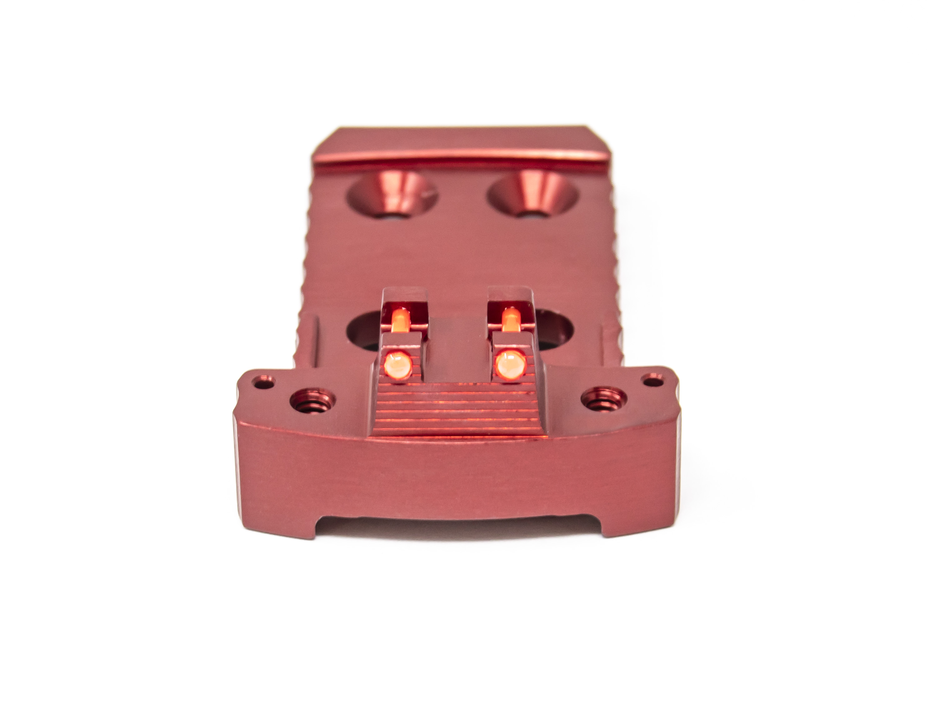 1911 Red Dot Base Plate (Holosun / Fusion) - Light-weight Aluminum - Red — image 3