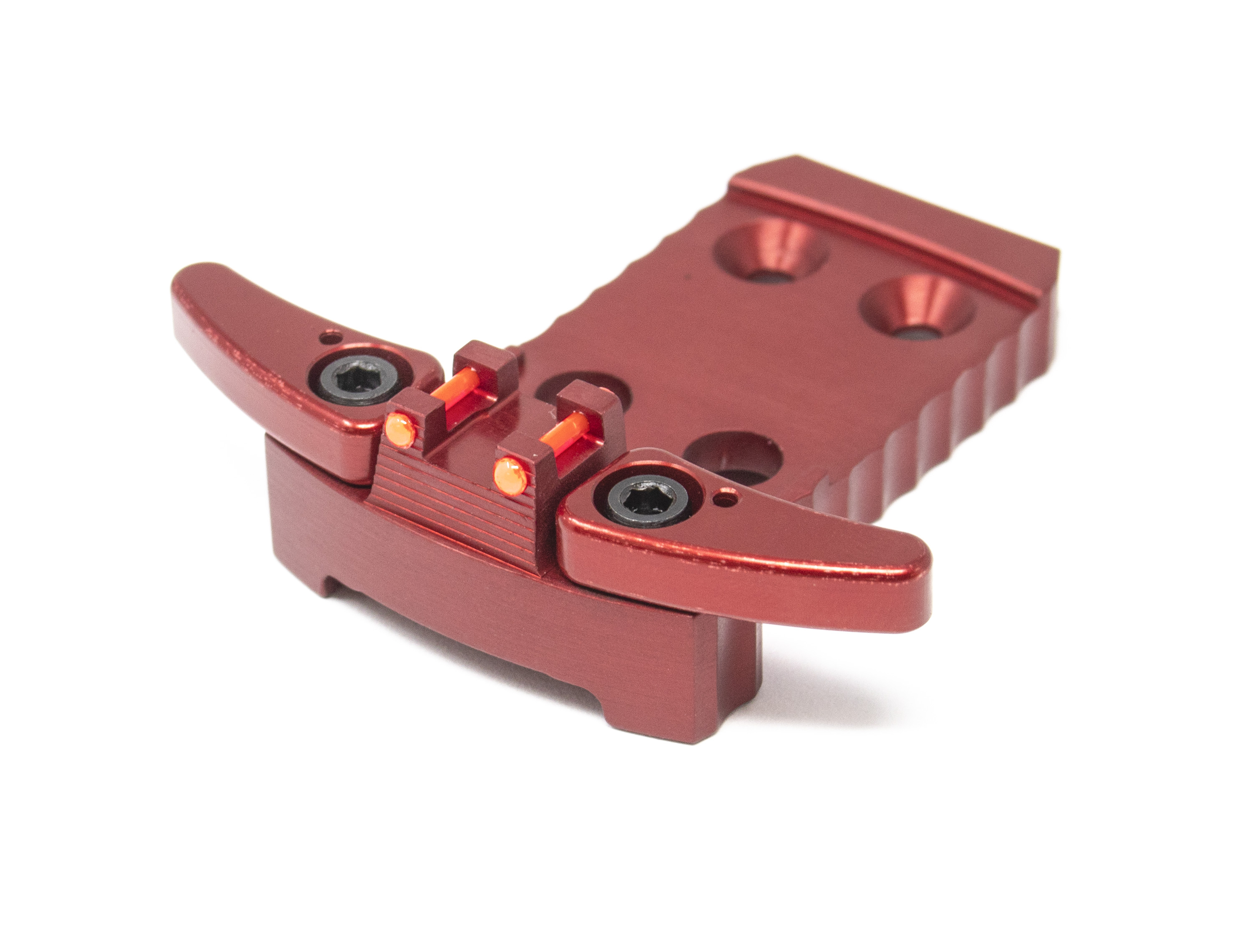 1911 Red Dot Base Plate (Holosun / Fusion) - Light-weight Aluminum - Red — image 4