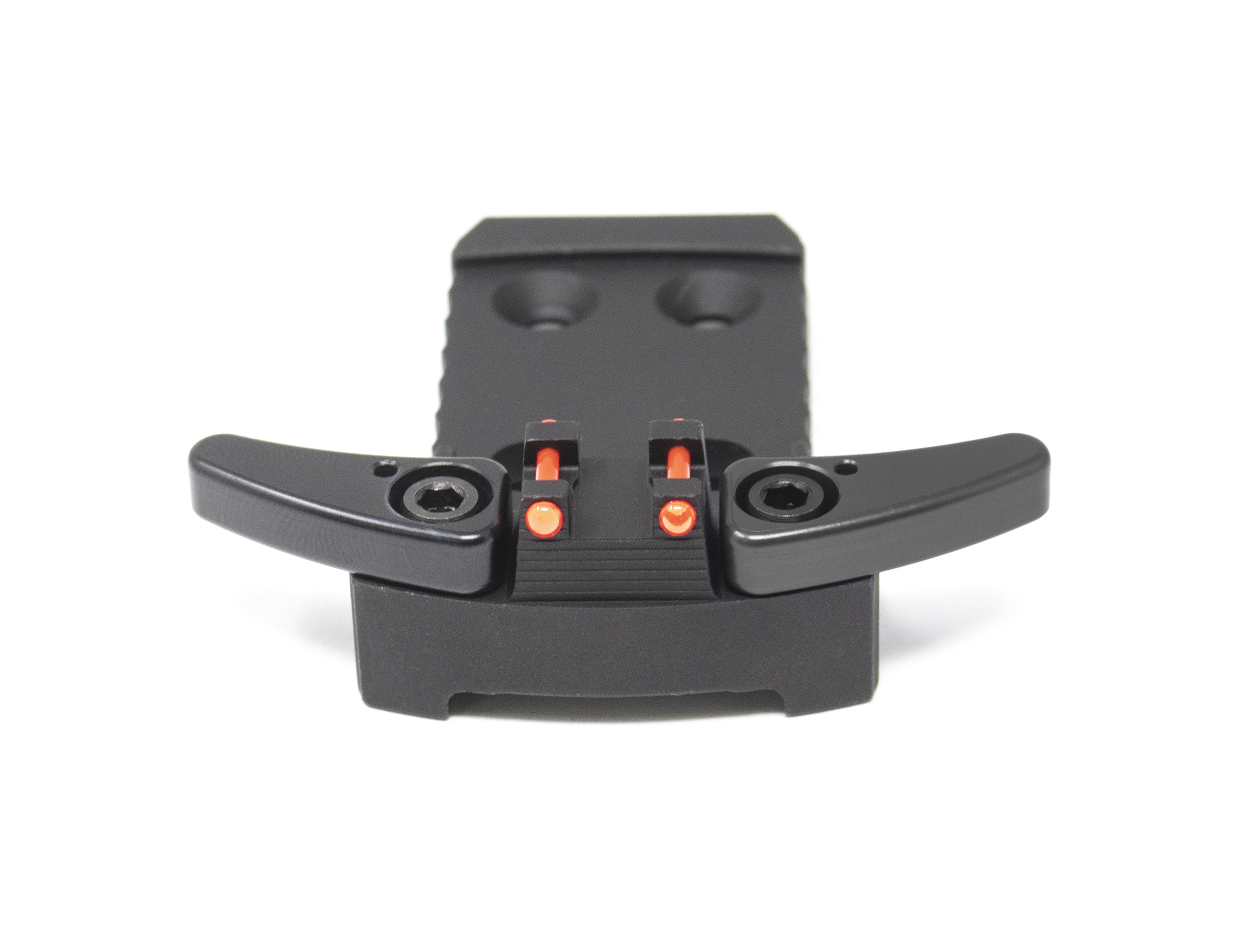 1911 Red Dot Base Plate (Holosun / Fusion) - Light-weight Aluminum - Black — image 2
