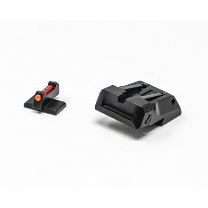 1911 Rock Island Armory - Black Target Adjustable Sight Set Fiber Front Sight – Fusion Firearms