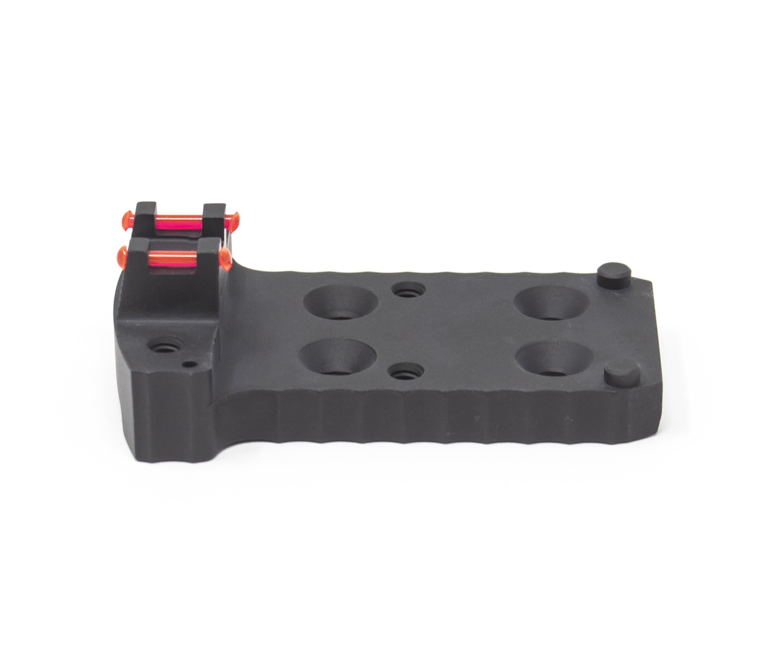 1911 RMR Base Plate (Trijicon Style) -Light-Weight Aluminum -Black, Fiber Optic – Fusion Firearms — image 3