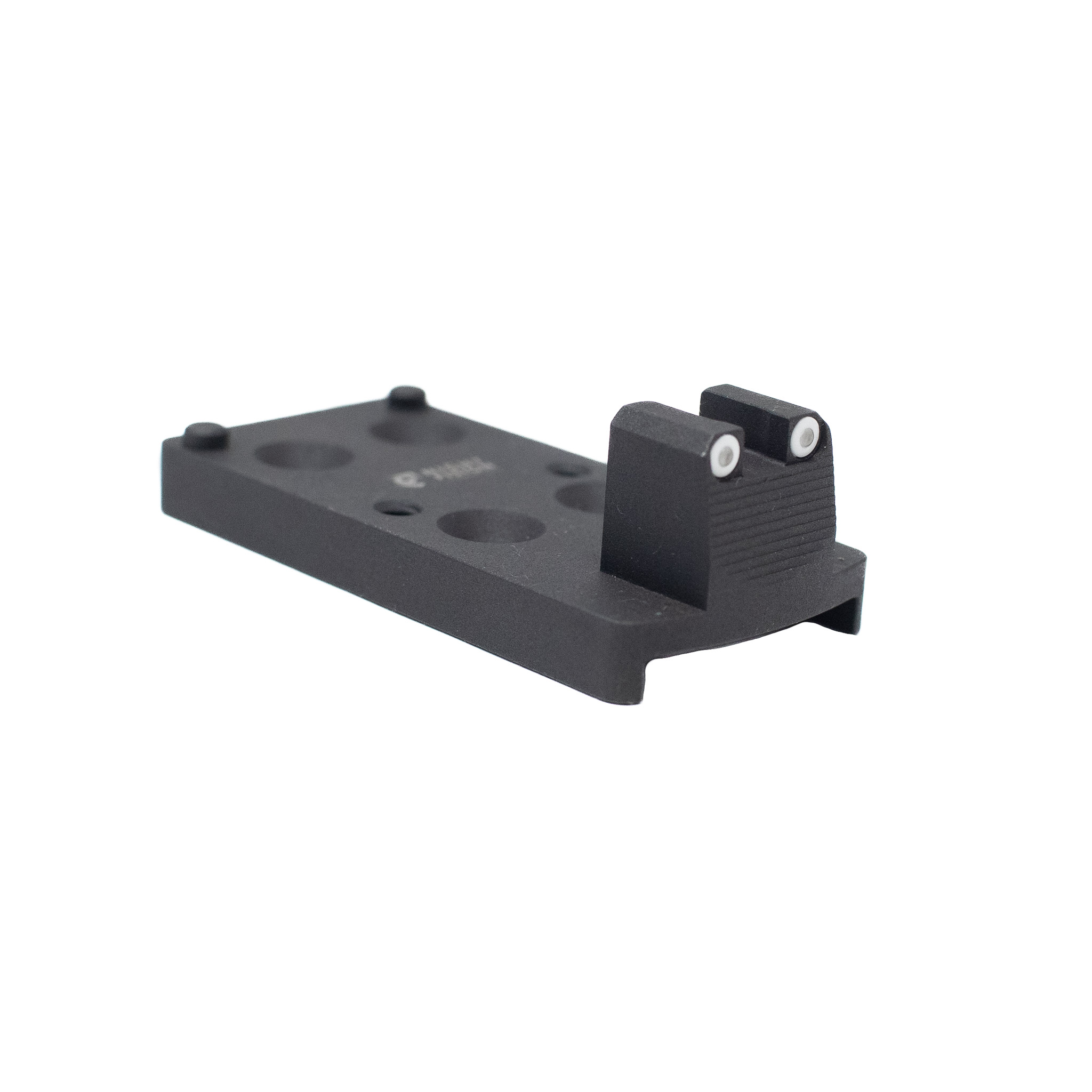 1911 RMR TRIJICON BASE PLATE TRITIUM WHITE OUTLINE - STEEL – Fusion Firearms — image 2