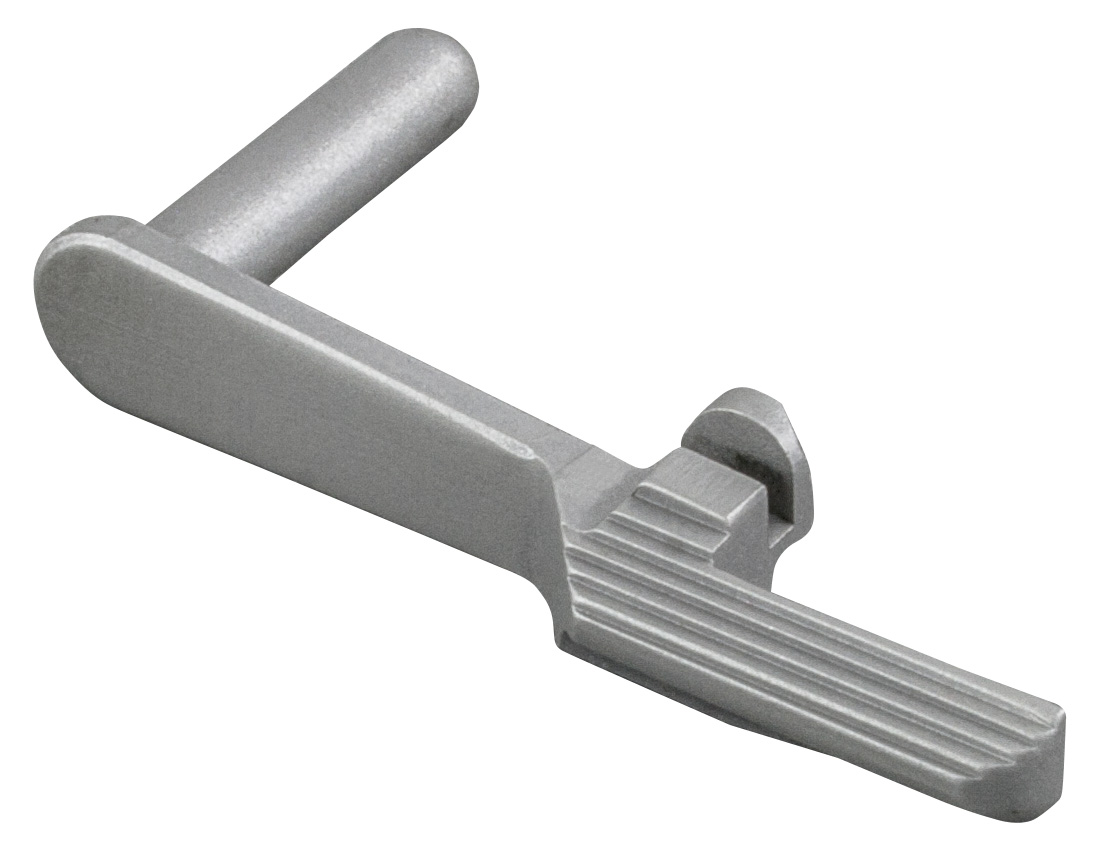1911 Slide Stop - 45 ACP - Extended, Thin Paddle Stainless Matte – Fusion Firearms