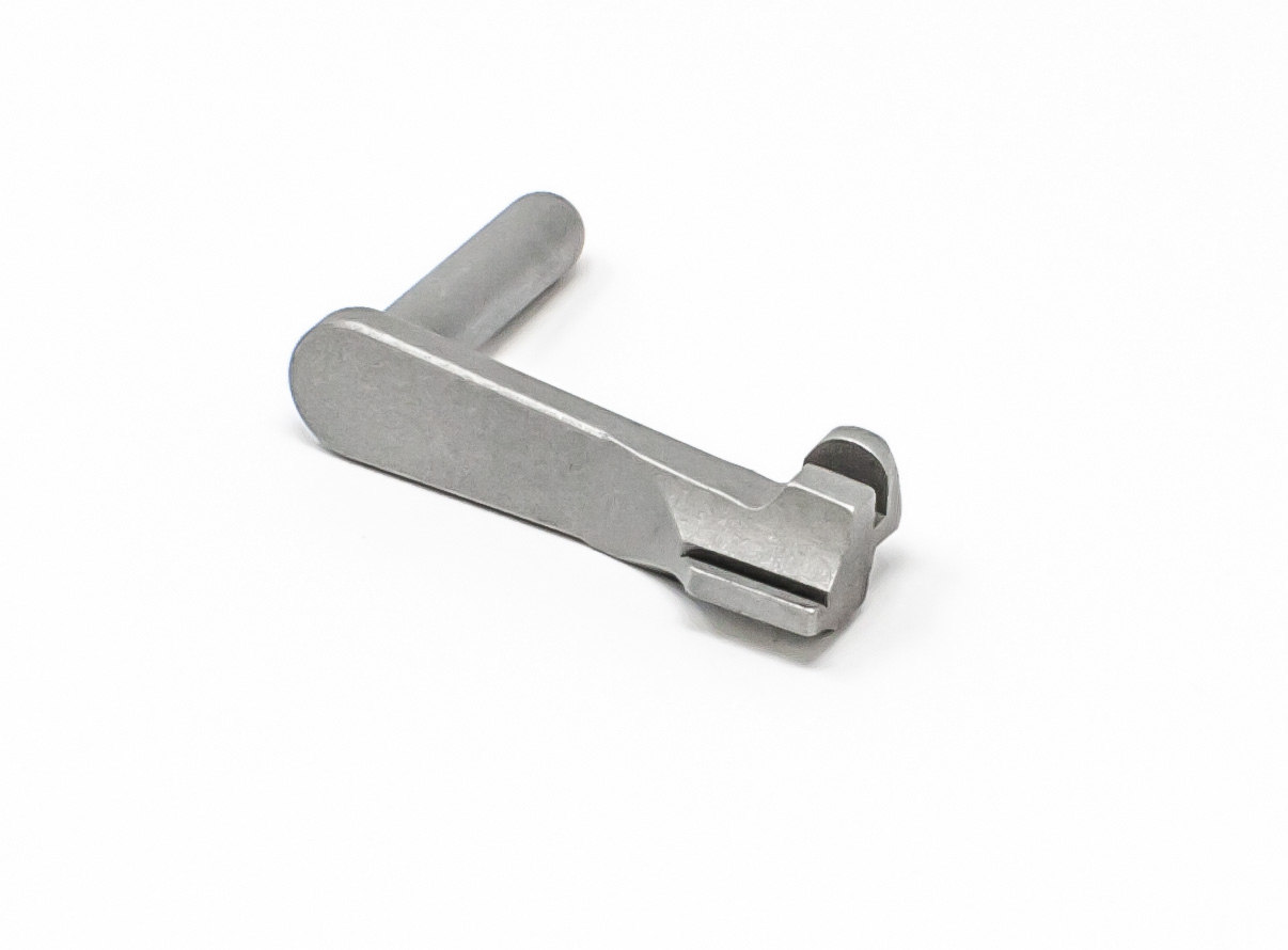 1911 Slide Stop - 9mm/10mm - Sure Lock, Short Paddle, Stainless Matte – Fusion Firearms