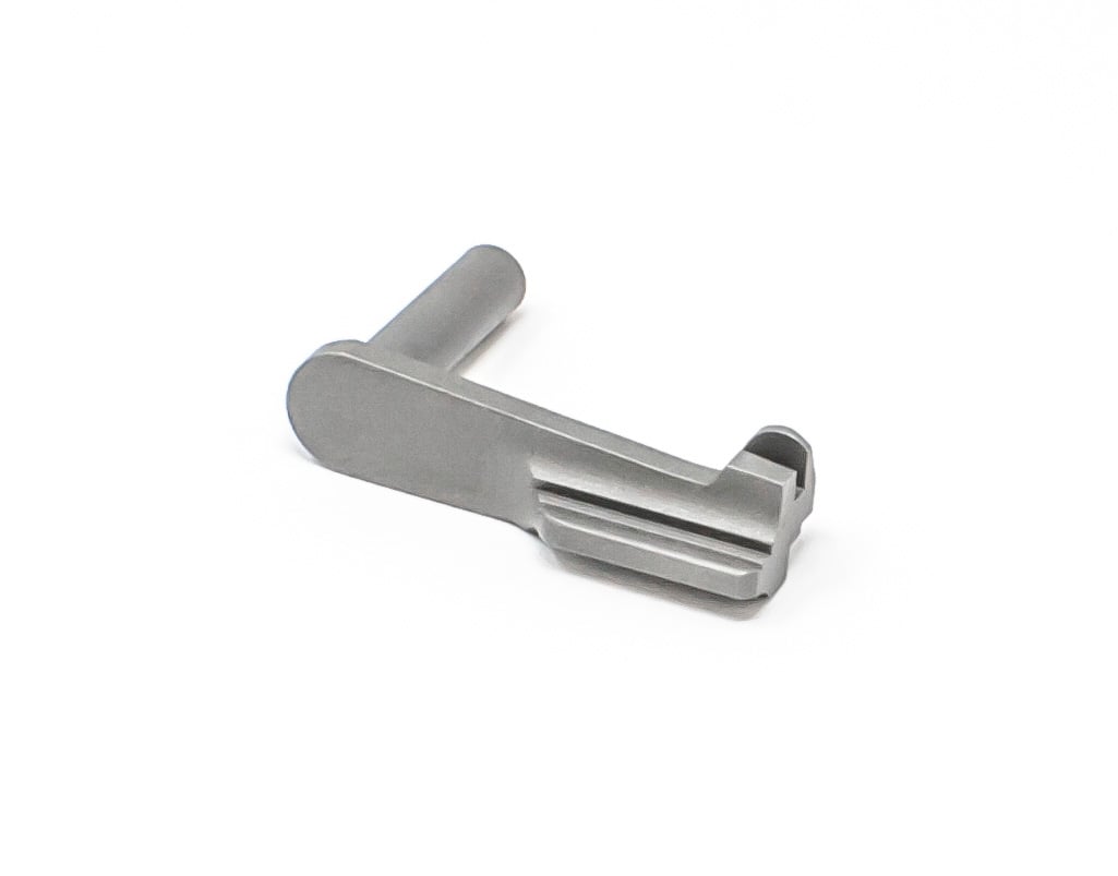 1911 Slide Stop - 9mm/10mm - Sure Lock, Stainless Matte – Fusion Firearms — image 3