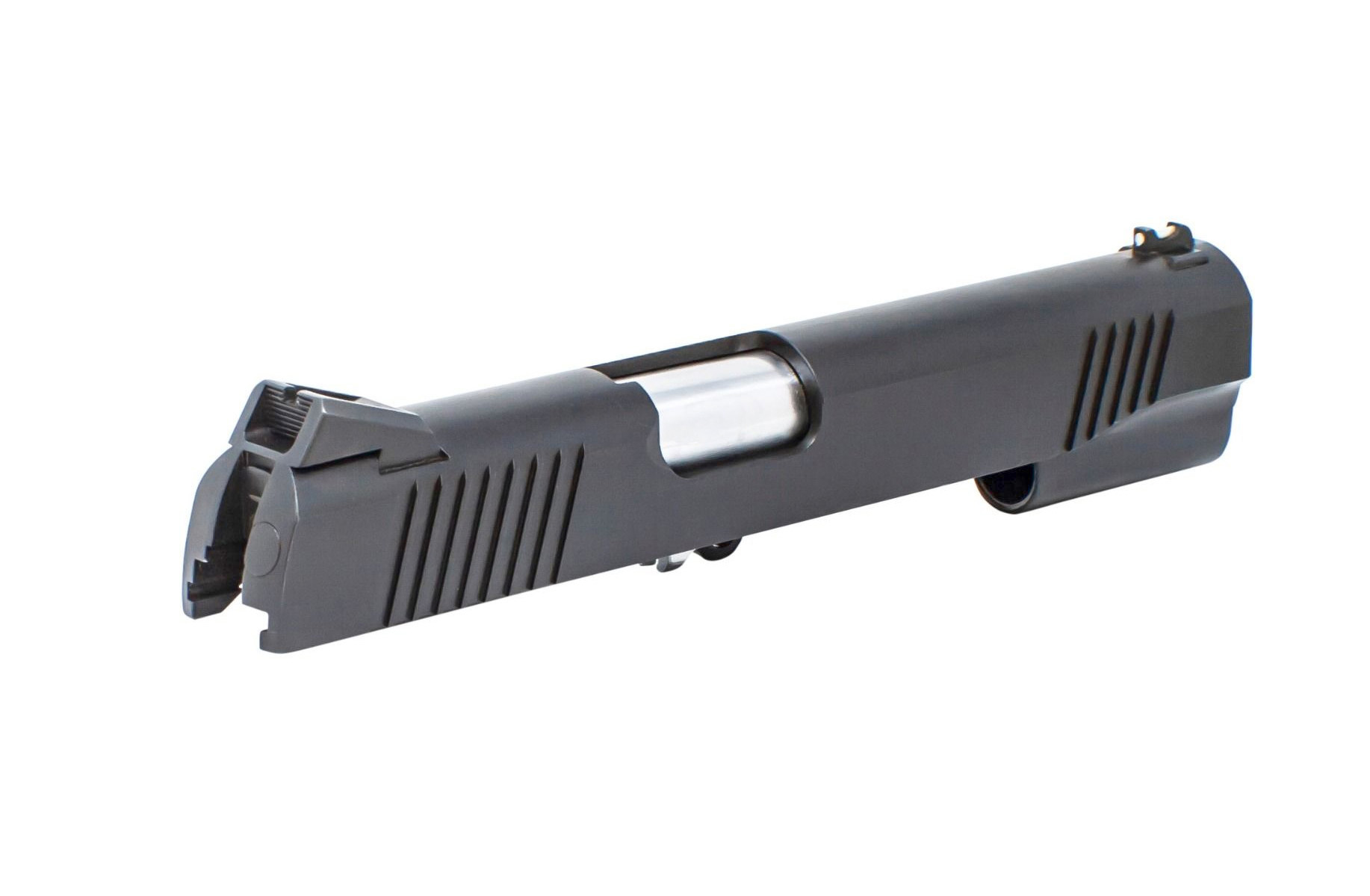 1911 Top-End Assembly - 5" Government, Carbon, Thick Cocking Serrations – Fusion Firearms — image 2