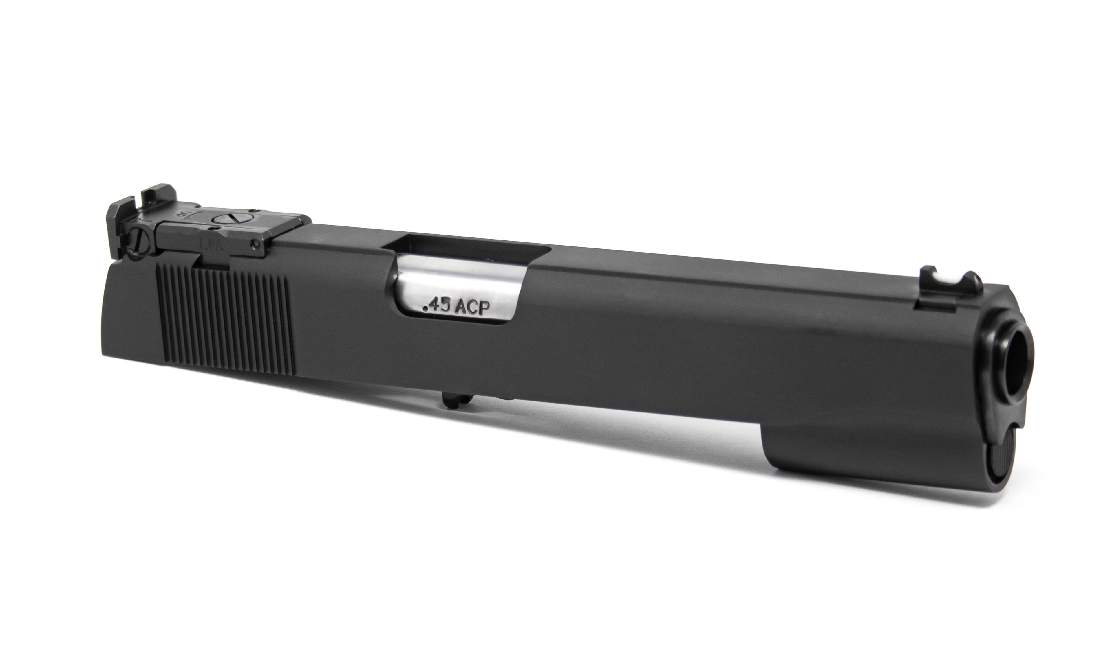 1911 Top-End Assembly - 5" Government (Target), 45 ACP, Carbon – Fusion Firearms
