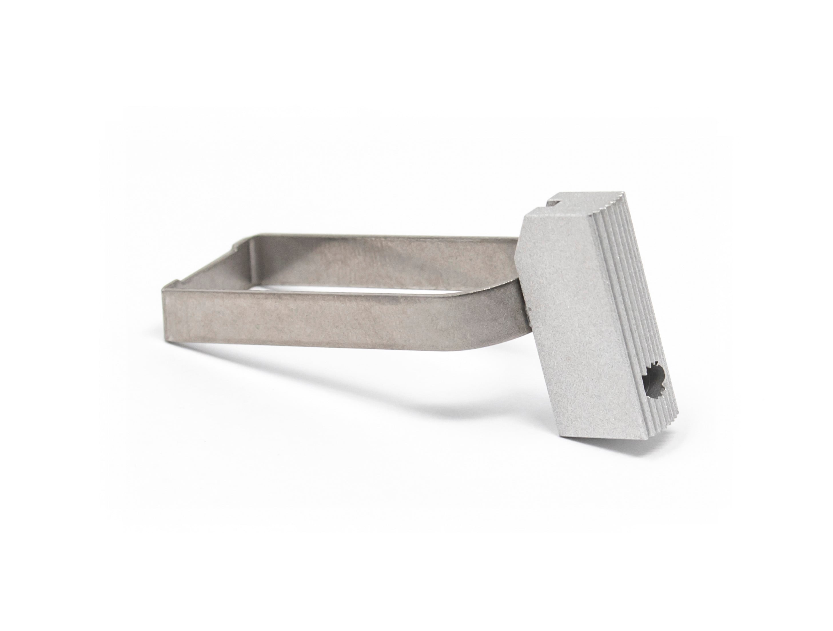 1911 Trigger - Solid Design w/ Flat Serrated Front – Fusion Firearms