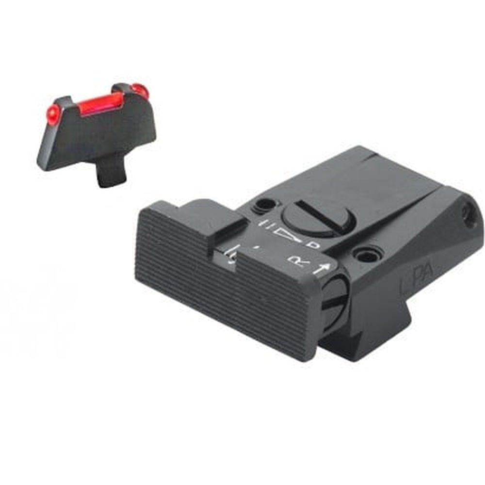 1911A1 70 Series - Black Target with Fiber Front Adjustable Sight Set – Fusion Firearms