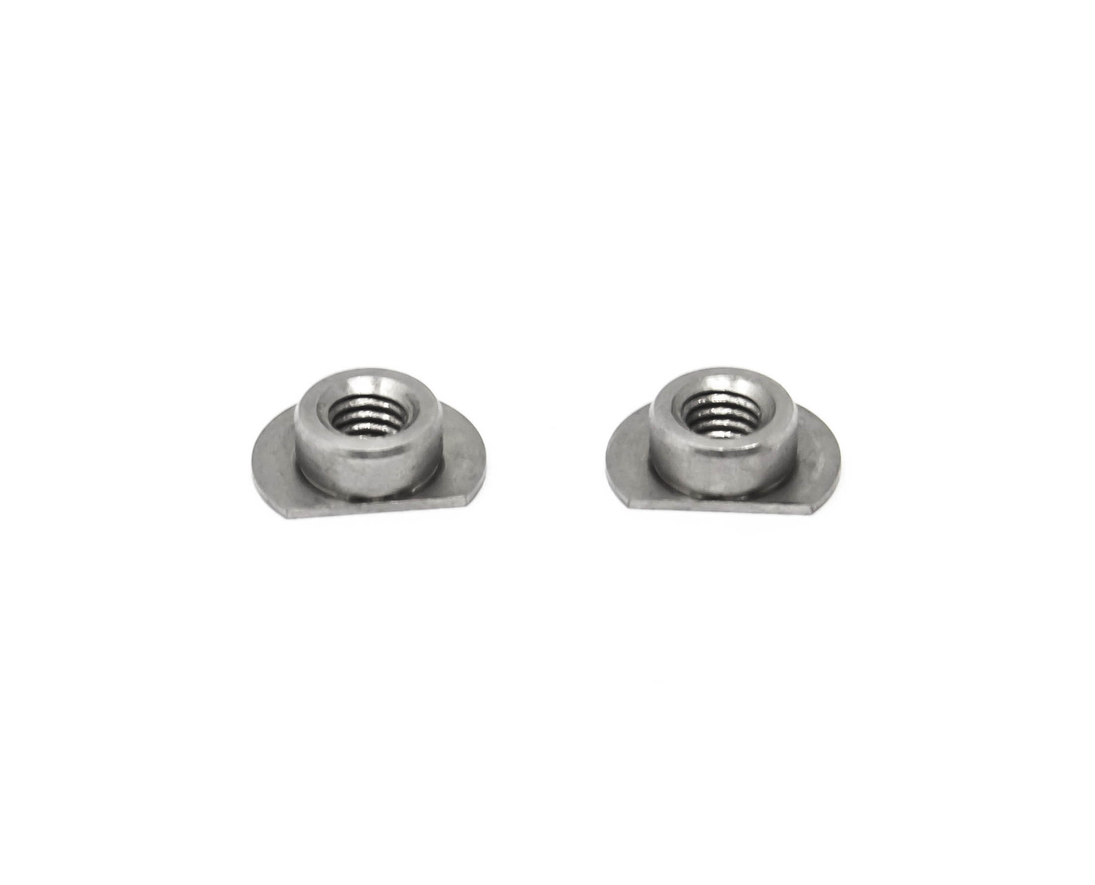 1911 Double Stack Grip Screw Bushings - Stainless (2) – Fusion Firearms — image 2
