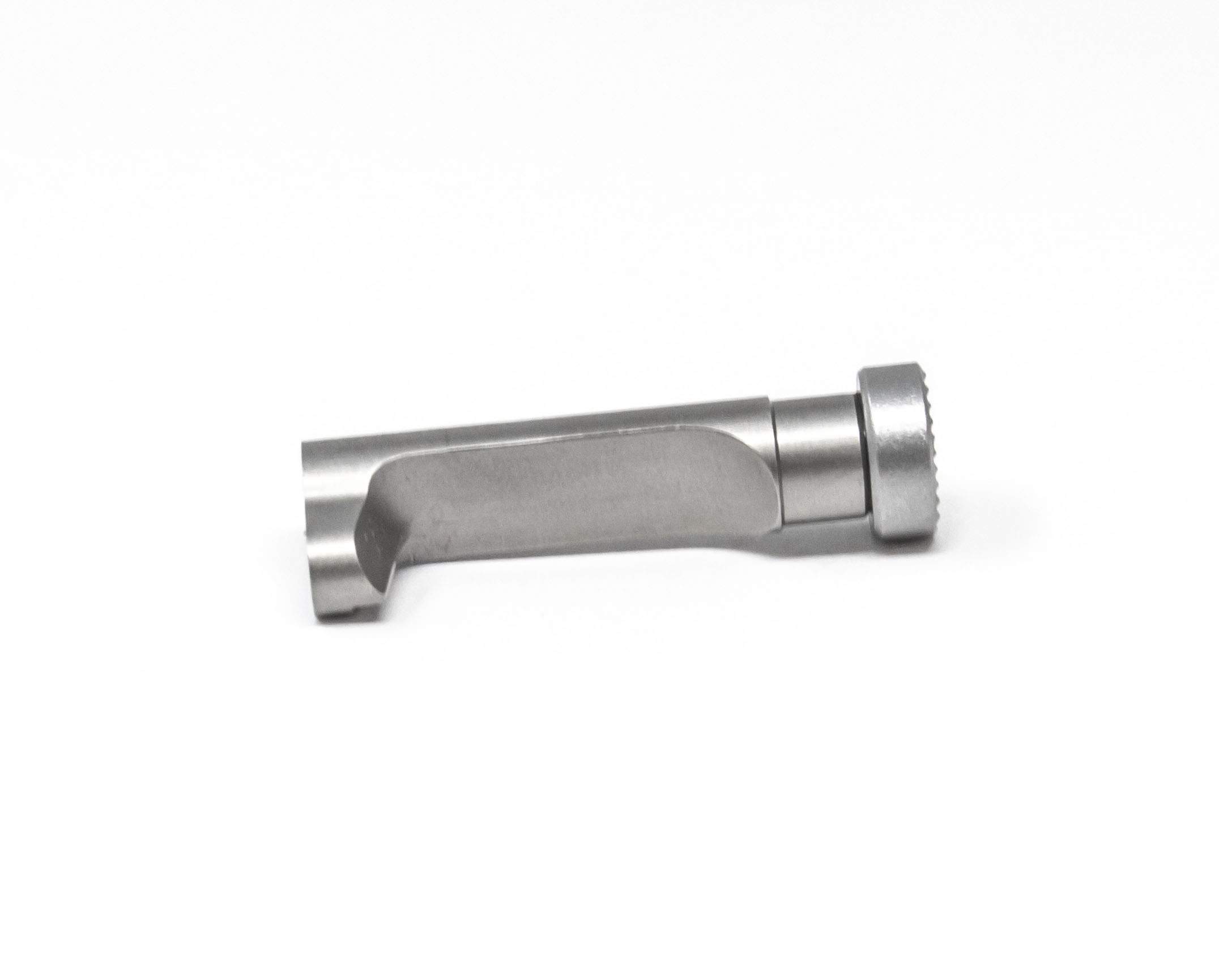 1911 Double Stack Magazine Catch - Extended, Stainless, Over-Sized Button – Fusion Firearms — image 3