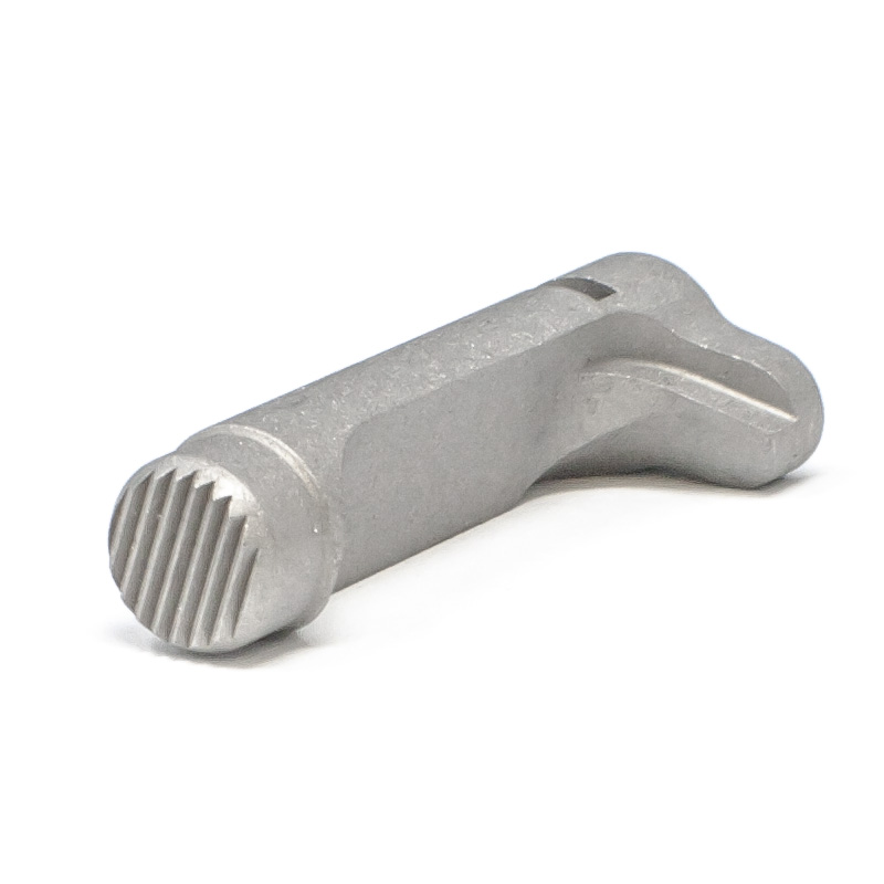 1911 Double Stack Magazine Catch - Extended, Stainless Serrated – Fusion Firearms