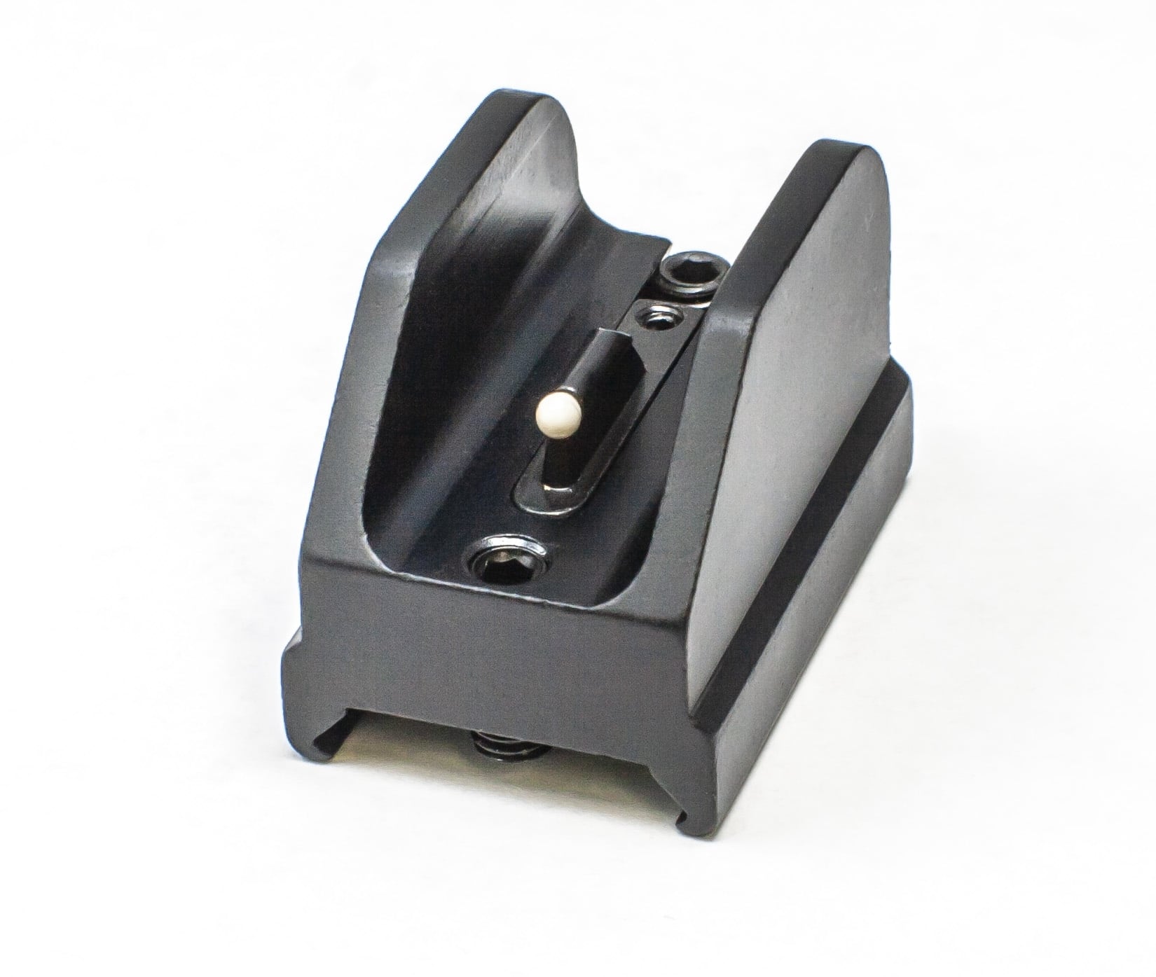 Adjustable Tactical Front Shotgun Sight - Vertical Screw Retention - White Dot – Fusion Firearms