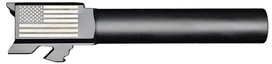 American Flag Logo Combat Armory barrel Fits Glock 19 9mm Match Grade Barrel