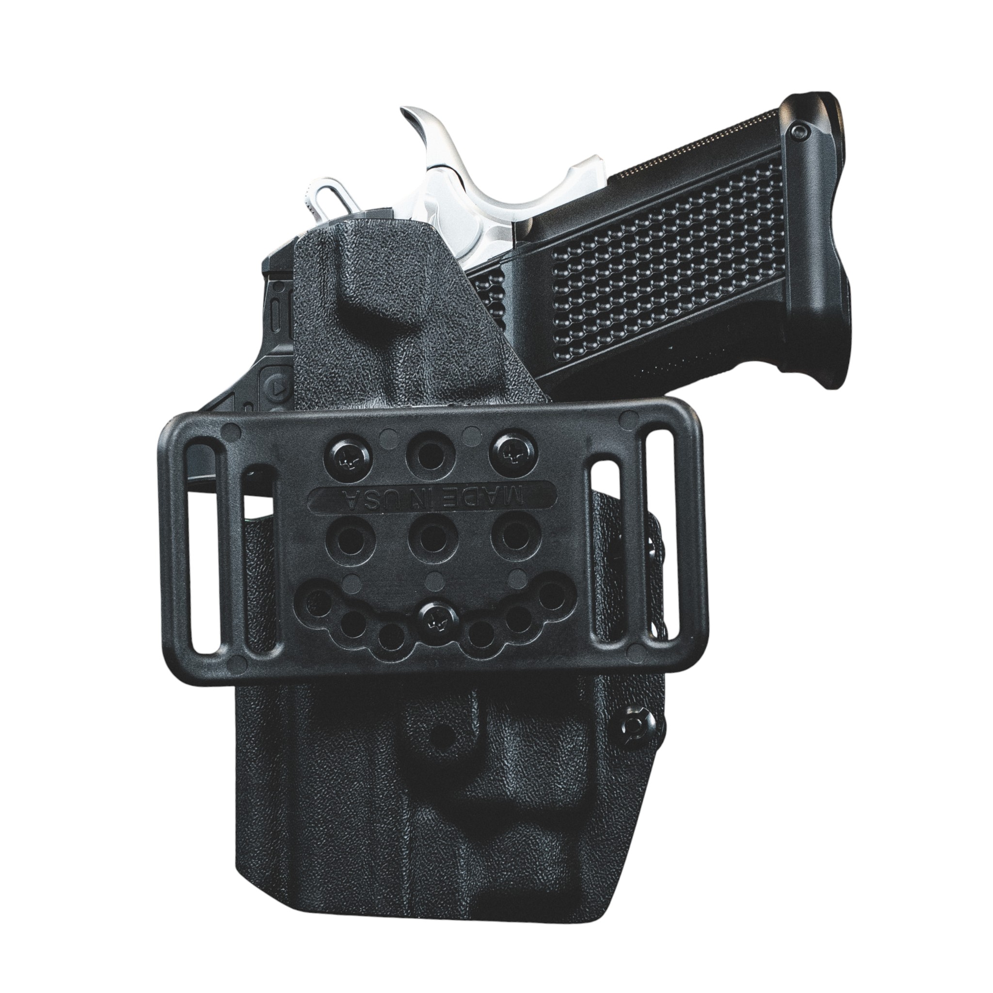 Armzmen OWB XP Pro TLR-7 HLX Holster – Black – Beltloop – Fusion Firearms — image 2