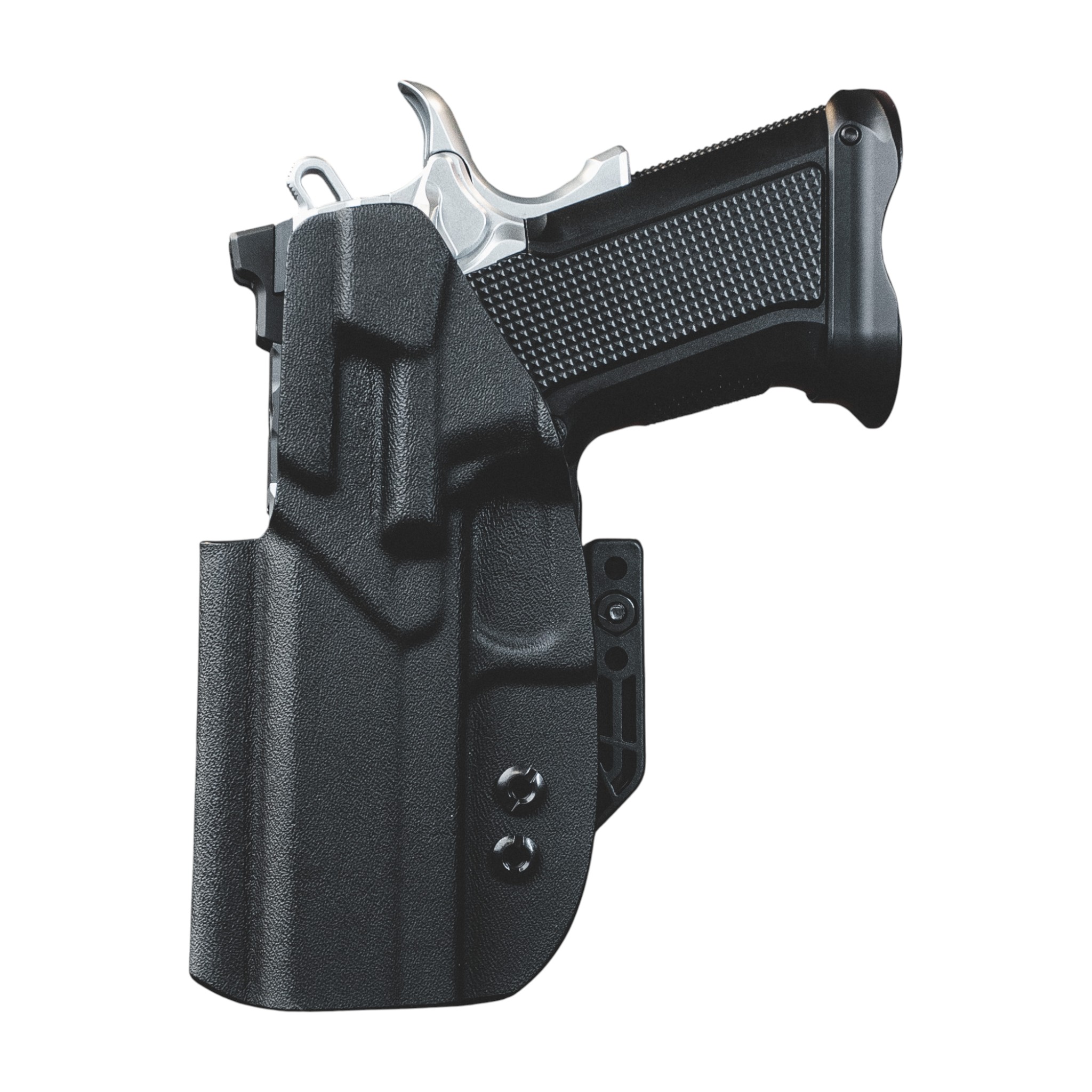 Armzmen XP Pro IWB Holster – Black – DDC Clip + Modwing – Fusion Firearms — image 2
