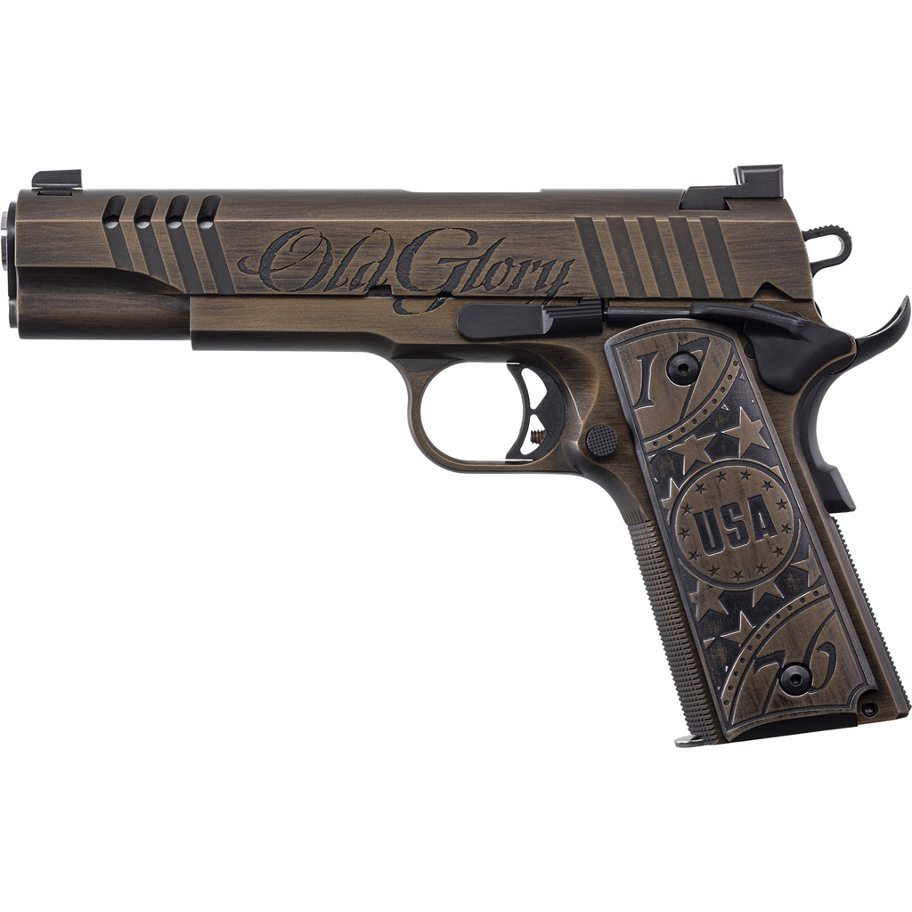 Auto-Ordnance Old Glory 1911 Pistol 45 ACP 5 in. Burnt Bronze and Black Cerakote 7 rd. — image 2
