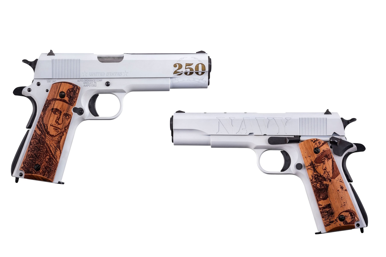 Auto-Ordnance Thompson 1911A1 Navy 250th .45 ACP 5″ 7rd