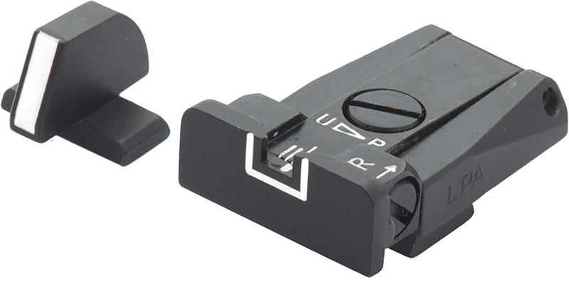 Beretta 8000 Cougar, 92A1, 98A1, M9A3, 90TWO - White Outline Adjustable Sight Set – Fusion Firearms