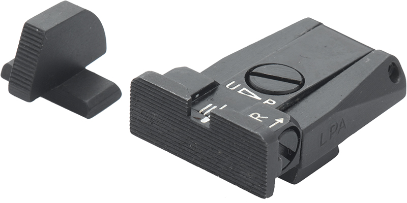 Beretta Brigadier and Stock - Black Target Adjustable Sight Set – Fusion Firearms