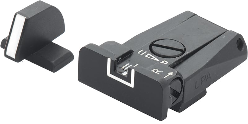 Beretta Brigadier and Stock - White Outline Adjustable Sight Set – Fusion Firearms