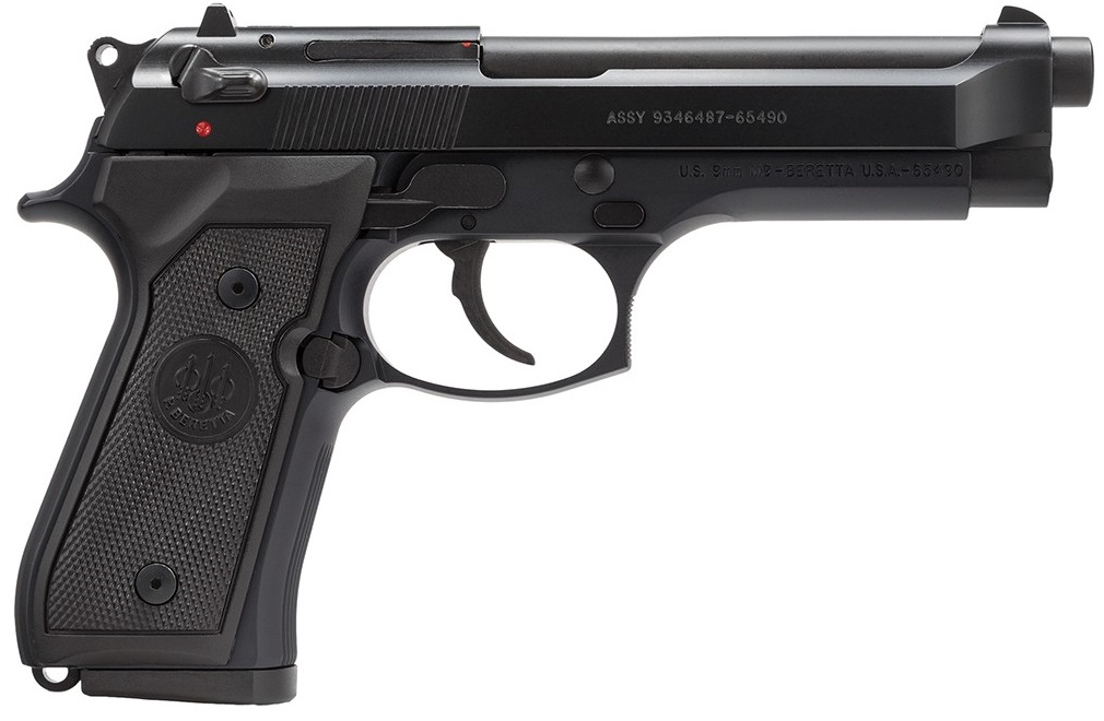 Beretta M9 9mm 4.9in Black Bruniton