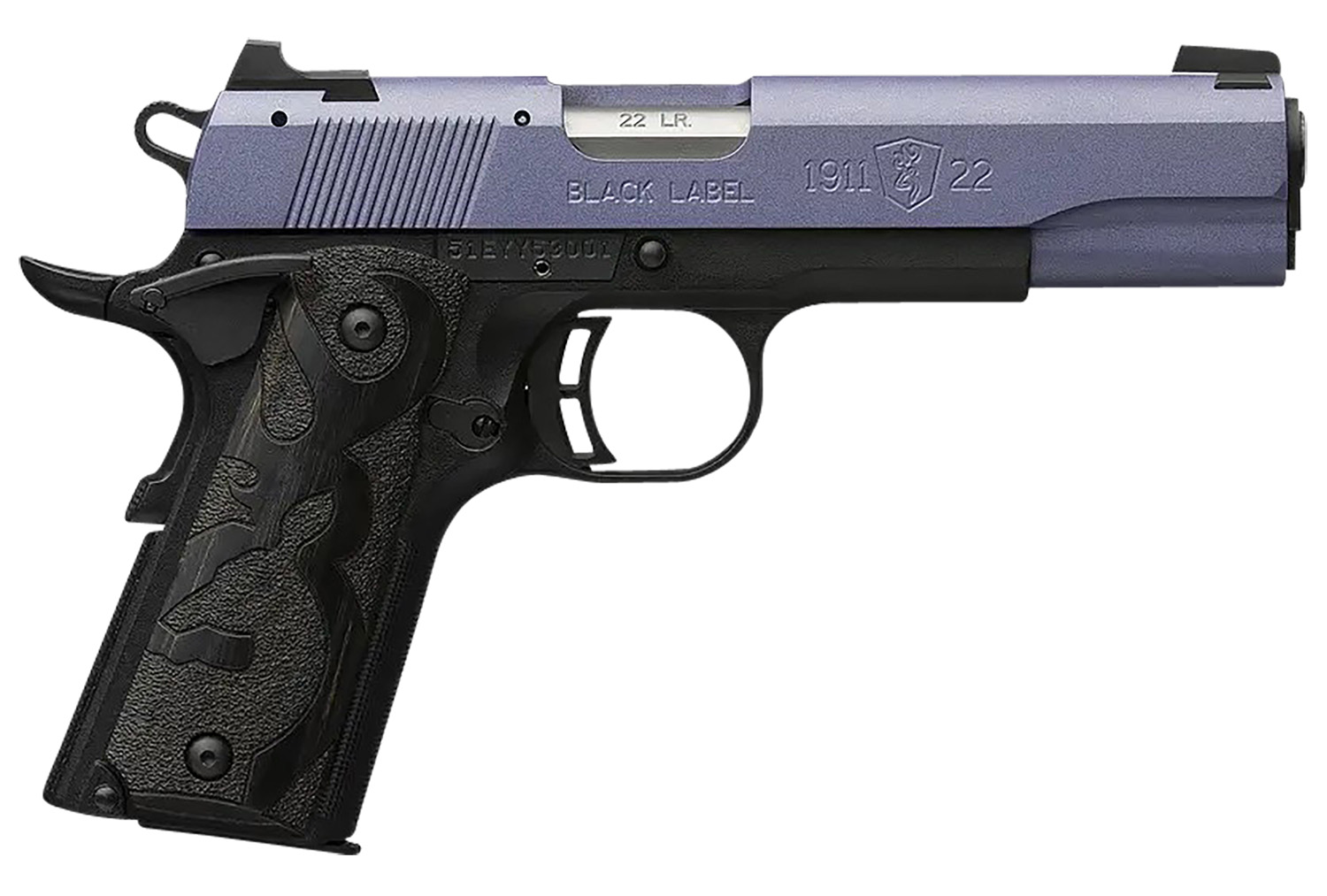 BROWNING 1911-22 .22 LR 4.25in Crushed Orchid Cerakote 10+1