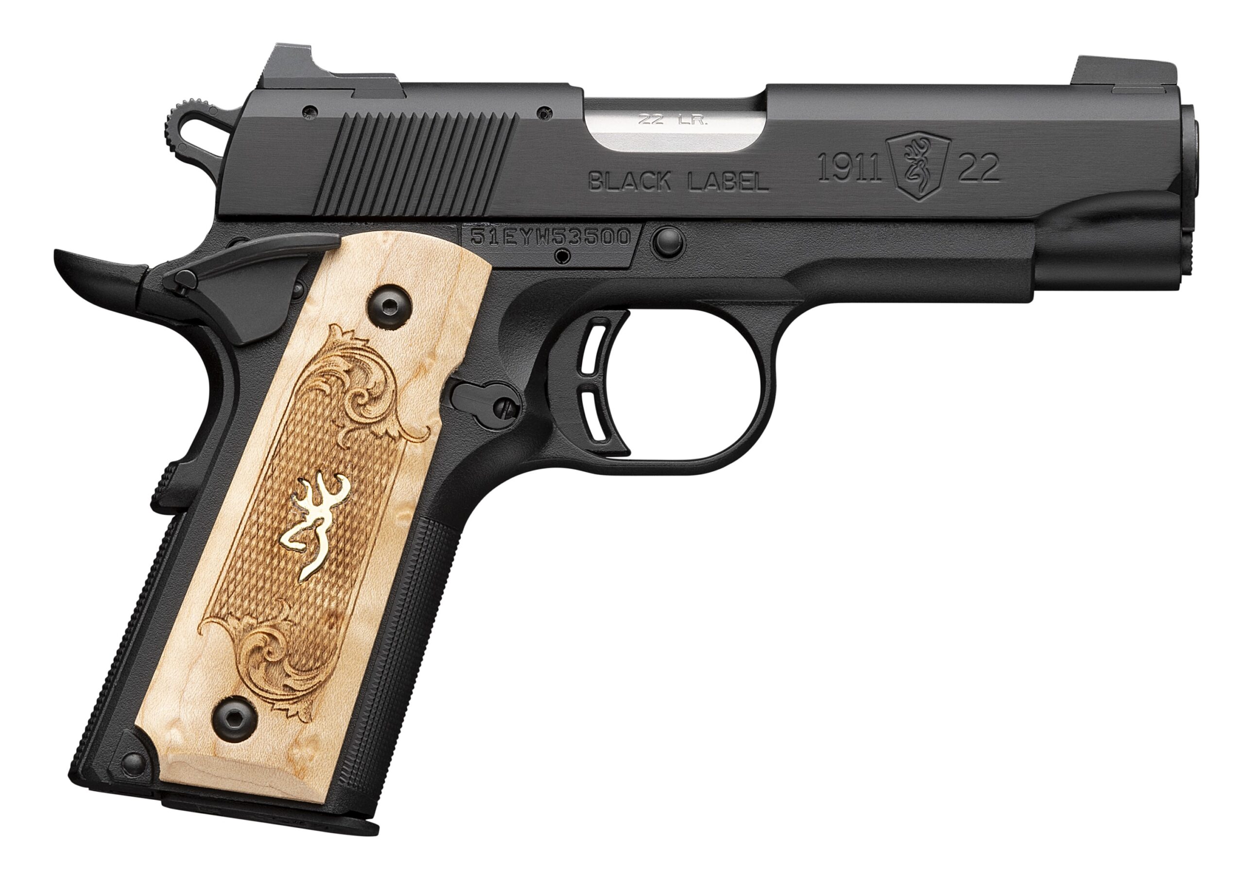 Browning 1911-22 Black Label Medallion 22 LR 3.58″