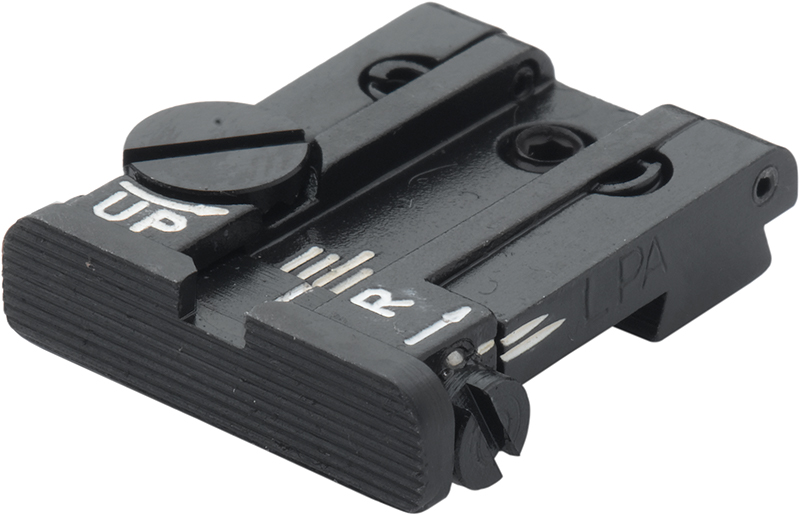Browning - High Power Vigilant Rear Adjustable Sight - Black Serrated – Fusion Firearms