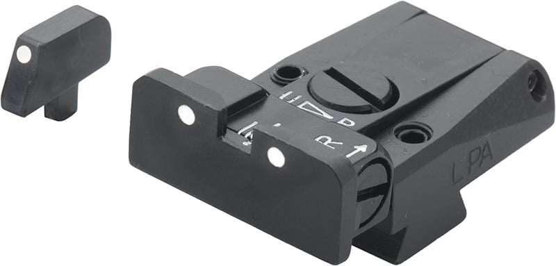 Browning High Power Vigilante - White Dot Adjustable Sight Set – Fusion Firearms