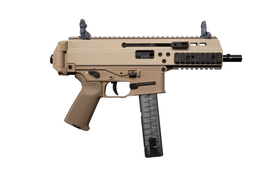 B&T APC9 PRO 9mm Pistol Coyote Tan
