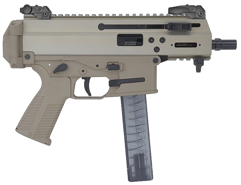 B&T APC9K PRO 9mm 4.30″ 30+1 Coyote Tan