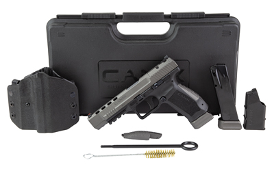 Canik TP9SFx 9mm Tungsten 5.2″ — 2x 20rd Mags