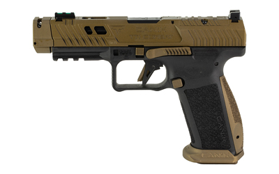 Canik TTI Combat 9mm 4.62in Burnt Bronze w/ MO3 Optic