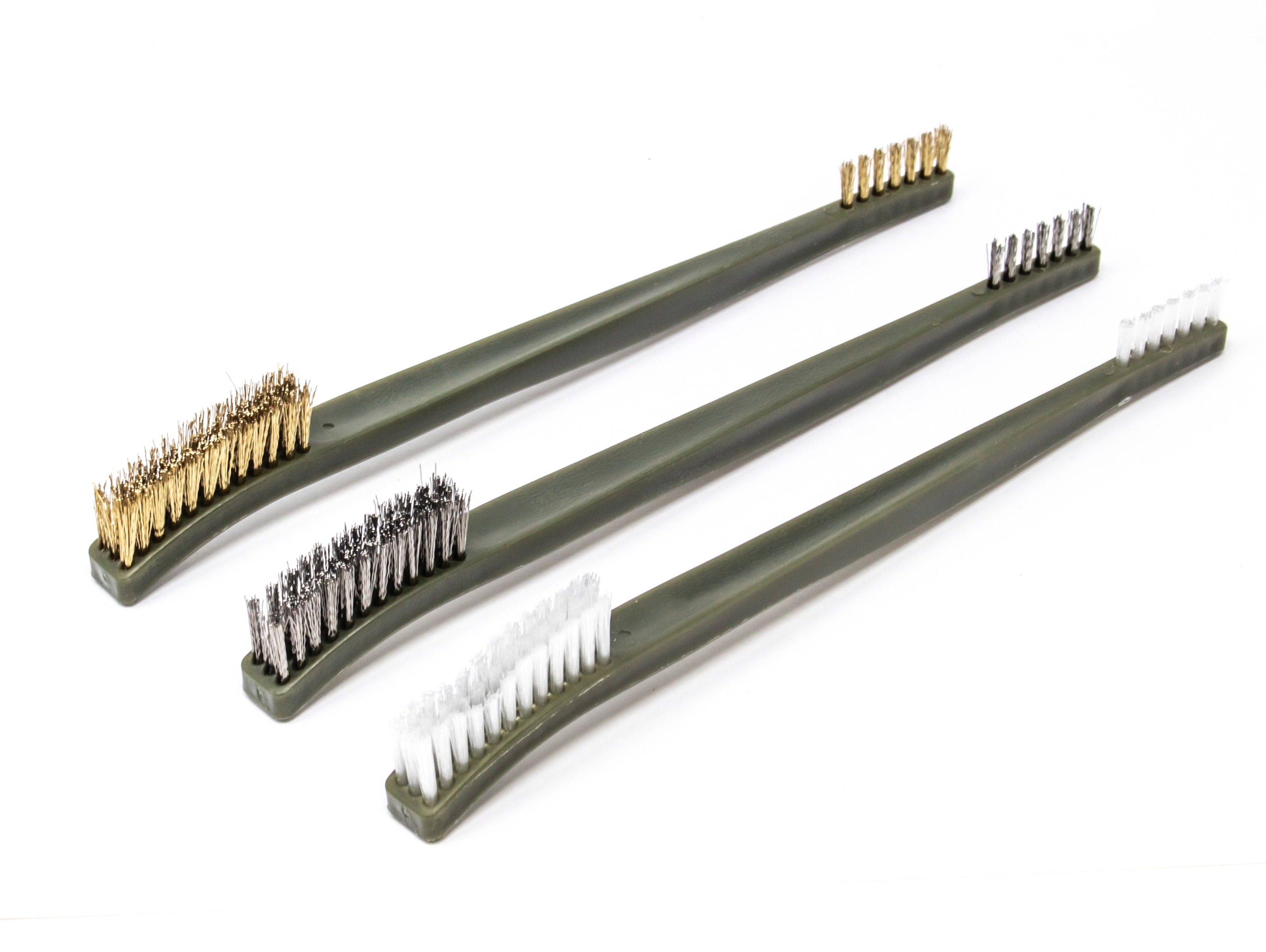 3-Pack Dual-Tipped Cleaning Brushes for Gunsmithing Applications – Fusion Firearms