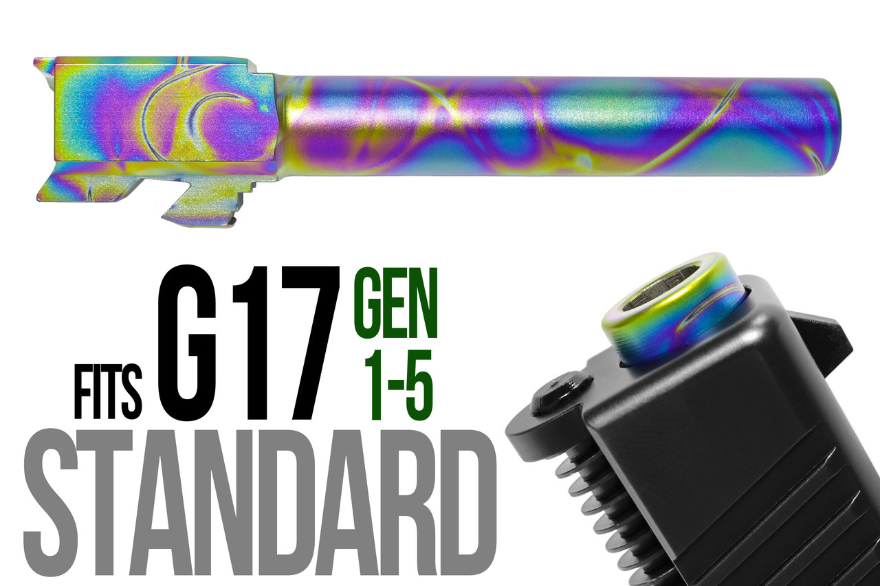 Combat Armory barrel Fits Glock 17 9mm Match Barrel in Python