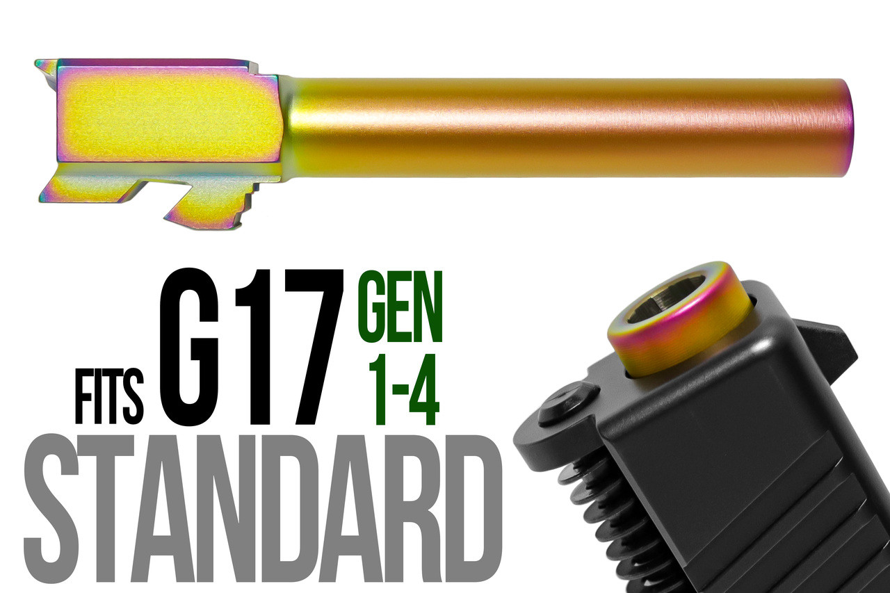 Combat Armory Barrel Fits Glock 17 9mm Match Grade Barrel in Chameleon