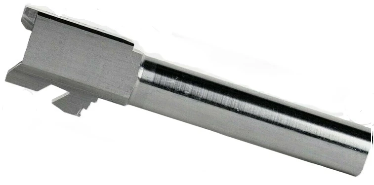 Combat Armory barrel Fits Glock 19 9mm Flush Fit Barrel in Naked Stainless Steel