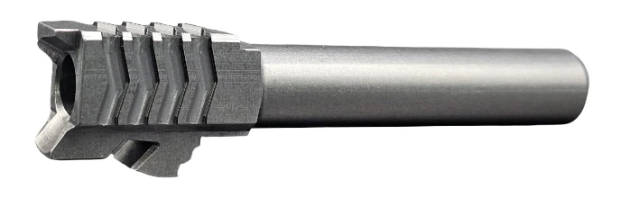 Combat Armory Barrel Fits Glock 19 9mm Match Arrow Barrel Naked Stainless Steel