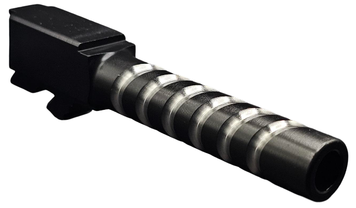 Combat Armory Barrel Fits Glock 19 9mm Match Coil Barrel 2 Tone