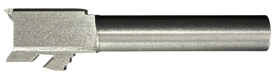 Combat Armory barrel Fits Glock 19 9mm Match Grade Barrel in Naked Stainless Steel