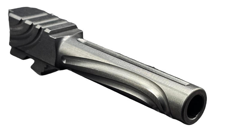 Combat Armory Barrel Fits Glock 19 9mm Match Titan 2 Series Barrel Naked Stainless Steel