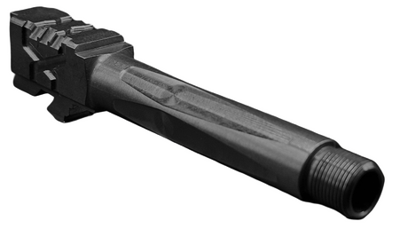 Combat Armory Barrel Fits Glock 19 9mm Match Titan 6 Series Threaded Barrel In Black