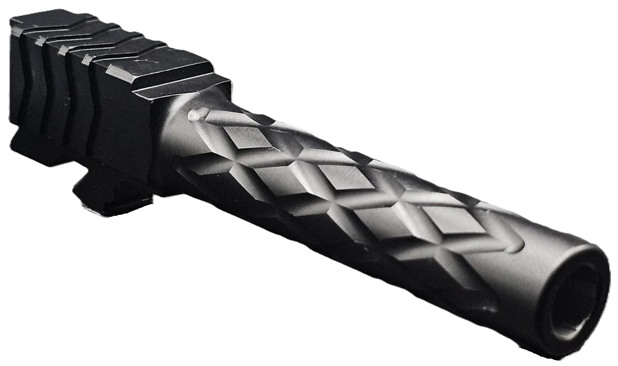 Combat Armory Barrel Fits Glock 19 9mm Match Titan 1 Series Barrel in Black