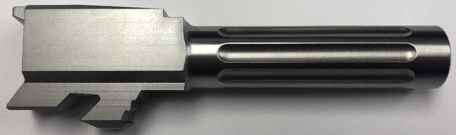 Combat Armory Barrel Fits Glock 43 43x 9mm Straight Fluted Barrel