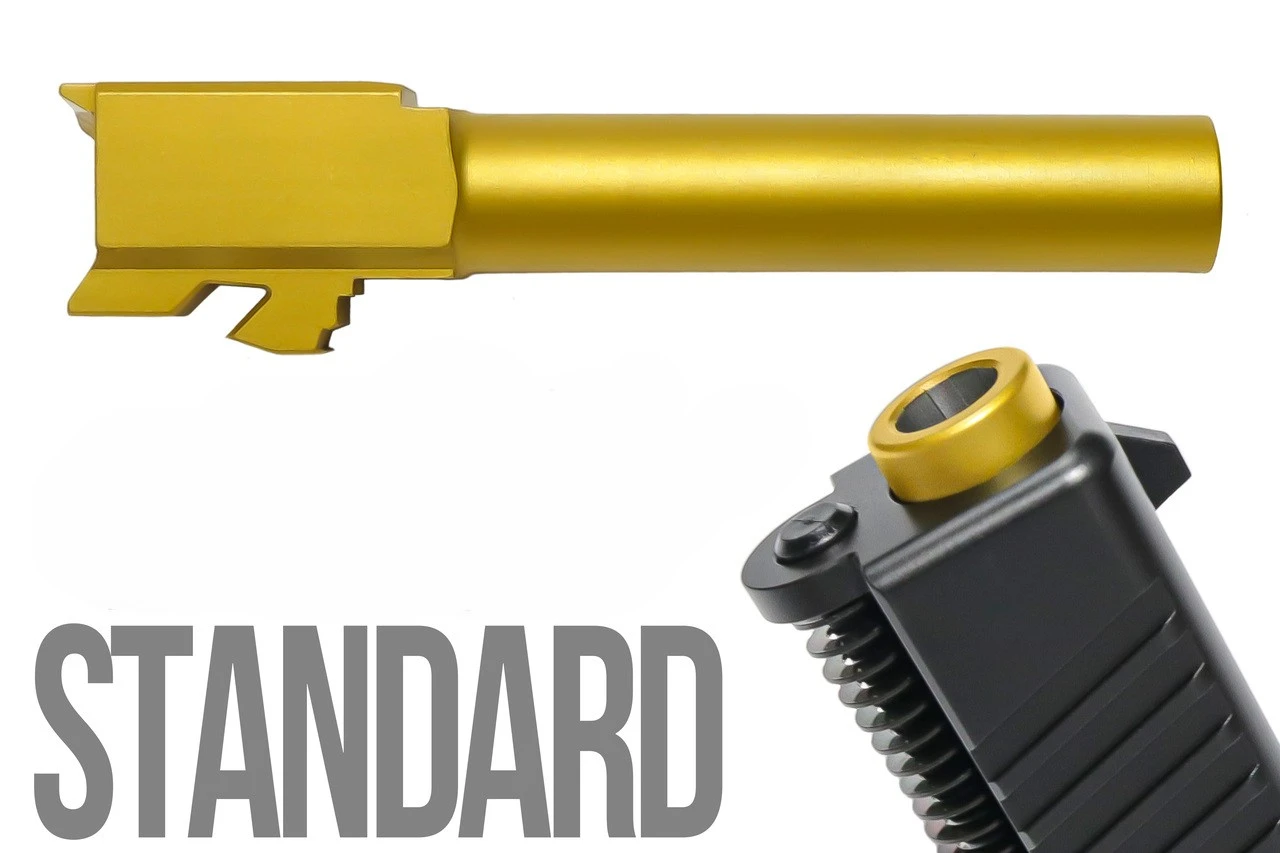 Combat Armory Barrel Fits Ruger RXM 9mm Match Grade Barrel in Gold
