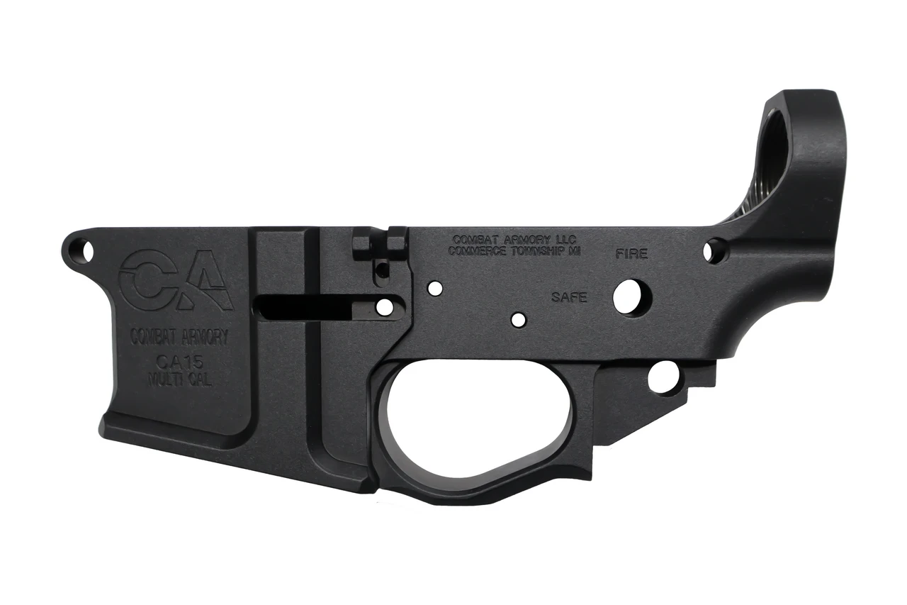 Combat Armory Billet AR-15 Lower Receiver