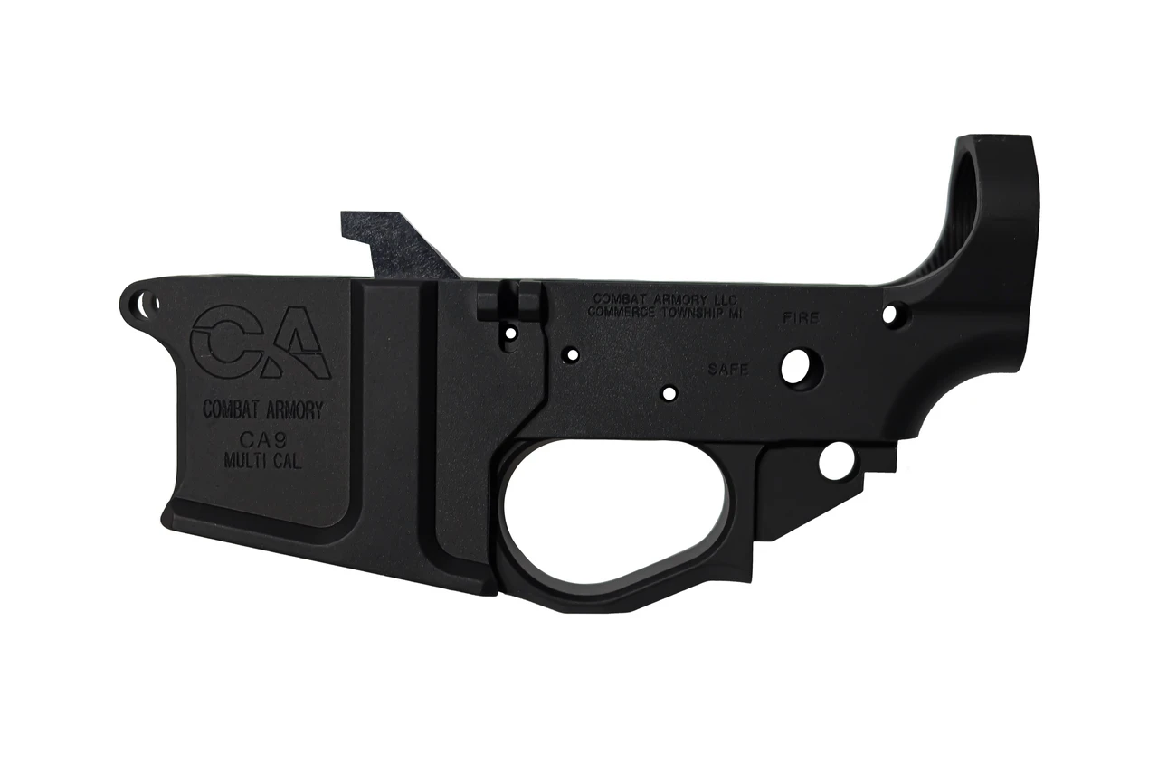 Combat Armory Billet AR-9 Lower Receiver